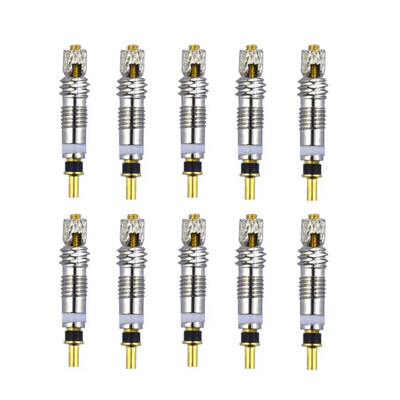 1/4/10 vnt. sidabrinė dviračio vožtuvo šerdis, kotas Presta Style padangos vožtuvo šerdis bekameriniam plento dviračiui MTB dviračiui FV dviračiui MTB dviračiui