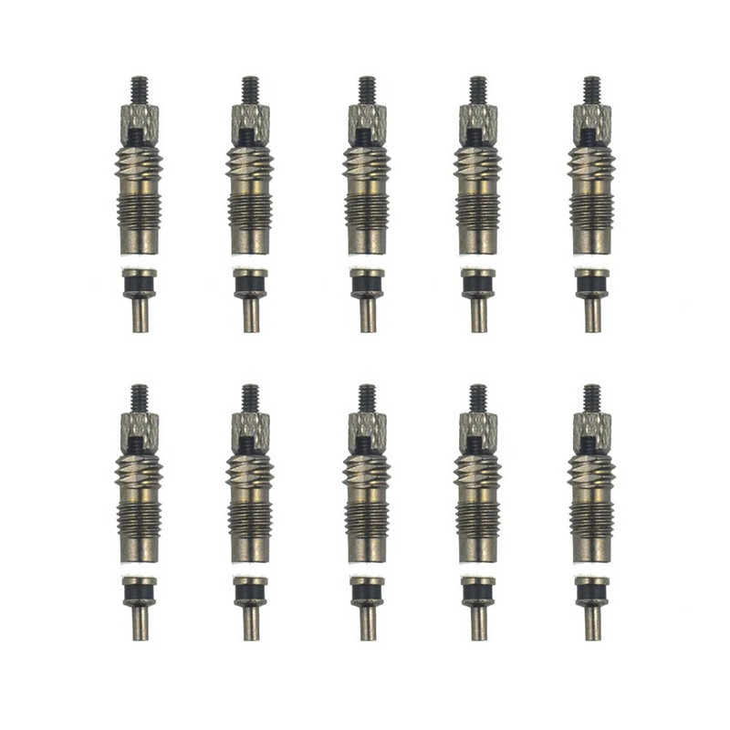 1/4/10 vnt. sidabrinė dviračio vožtuvo šerdis, kotas Presta Style padangos vožtuvo šerdis bekameriniam plento dviračiui MTB dviračiui FV dviračiui MTB dviračiui
