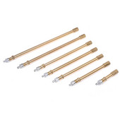 Automašīnu kravas automašīnu misiņa riteņu riepas vārsta vāciņš riepas kāta pagarinājuma staba vāciņa pagarinātājs tvaika laivas piepūšanas vārsta kāti automašīnu rīks