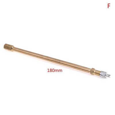 Automašīnu kravas automašīnu misiņa riteņu riepas vārsta vāciņš riepas kāta pagarinājuma staba vāciņa pagarinātājs tvaika laivas piepūšanas vārsta kāti automašīnu rīks