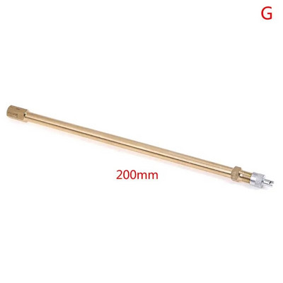 Automašīnu kravas automašīnu misiņa riteņu riepas vārsta vāciņš riepas kāta pagarinājuma staba vāciņa pagarinātājs tvaika laivas piepūšanas vārsta kāti automašīnu rīks