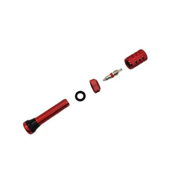 Bike Schrader Tubeless Valve No Tube Tire for MTB American Rims with κράμα αλουμινίου καπάκι 40mm Schrader Stems