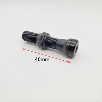 Bike Schrader Tubeless Valve No Tube Tire for MTB American Rims with κράμα αλουμινίου καπάκι 40mm Schrader Stems