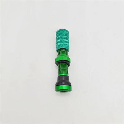 Velosipēda Schrader bezkameru vārsta bezcauruļu riepa priekš MTB amerikāņu diskiem ar alumīnija sakausējuma vāciņu 40 mm Schrader kātiem