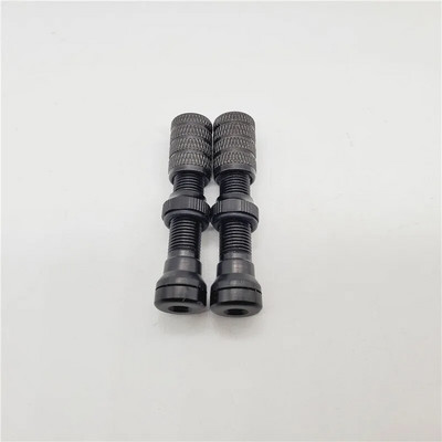 Velosipēda Schrader bezkameru vārsta bezcauruļu riepa priekš MTB amerikāņu diskiem ar alumīnija sakausējuma vāciņu 40 mm Schrader kātiem