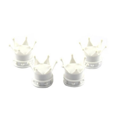 4gab Sudraba kronis purpursarkana dimanta riteņbraukšanas riepas riepas vārstu vāciņi, pārsegi velosipēda gaisa pārsegs, automātisks hermētisks kāts