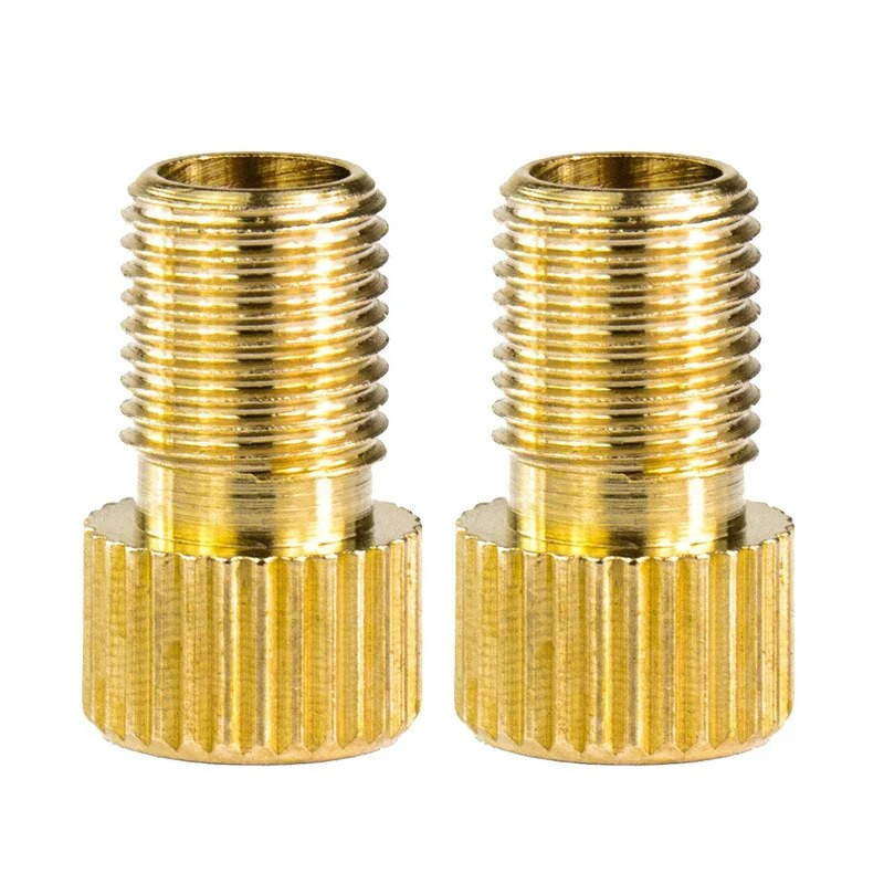 4PCS Προσαρμογέας βαλβίδας ποδηλάτου υψηλής ποιότητας DV,SV (Dunlop, Γαλλική βαλβίδα) σε AV (Βαλβίδα αυτοκινήτου) με αξεσουάρ Rin Bike