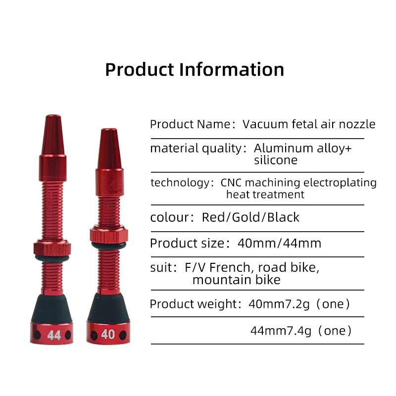 Wake Presta sprauslas Uni-body velosipēda bezkameru lokam franču vārstu nipeļi MTB ceļa velosipēda oglekļa riteņu pāra riepas daļa