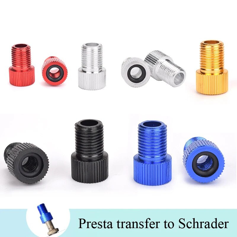 2 gab. MTB šosejas velosipēdu vakuuma riepas, uzgriežņi, velosipēdu riepas, cauruļu vārstu vāciņi, iekšējie vārsti, sprauslas bloķēšanas uzgrieznis