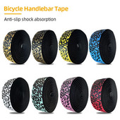 PU+EVA mīksta ceļa velosipēda stūres lente Neslīdoša kalnu velosipēda siksnas rokturi Profesionāli riteņbraukšanas stūres lentes velosipēda aksesuāri