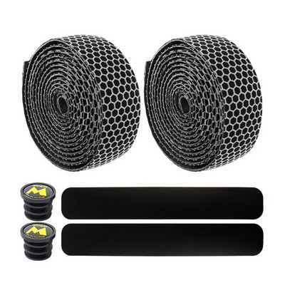 MUQZI velosipēda stūres lente šosejas velosipēdu riteņbraukšanai amortizējoša pretslīdes roktura lente