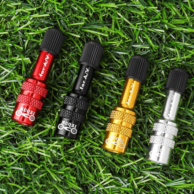 MUQZI MTB jalgratta õhuhargi Schraderi klapiadapteri vahetus alumiiniumsulamist mägijalgratta adapteri muunduri jalgrattatarvikud