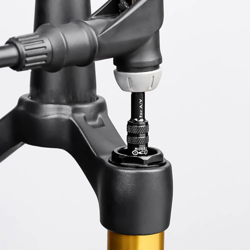 MUQZI MTB jalgratta õhuhargi Schraderi klapiadapteri vahetus alumiiniumsulamist mägijalgratta adapteri muunduri jalgrattatarvikud