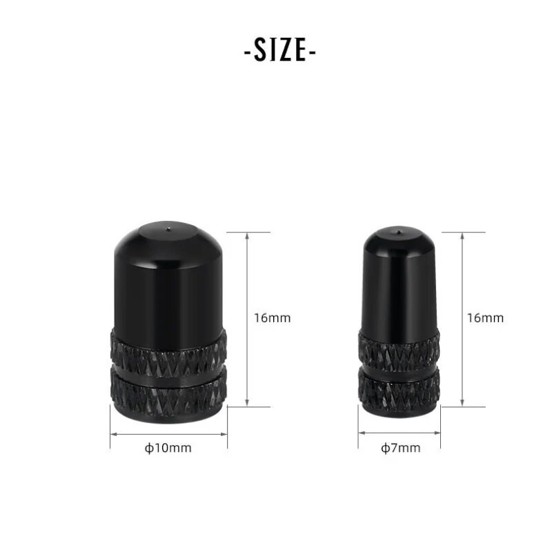 Alumīnija sakausējuma šosejas MTB trase sacīkšu velosipēda kameru riepa velosipēda riepa riteņi FV franču vārsta vāciņš Schrader/Presta AIR vārstu vāciņi