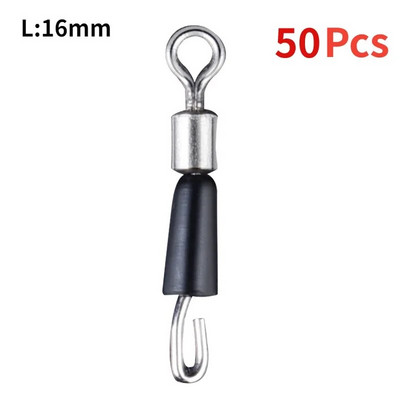 10/30/50gab/partija Lodīšu gultnis Grozāmais cietais gredzens makšķerēšanas savienotājs okeāna laivas makšķerēšanas āķi Quick Fast Link savienotājs Pesca Tackle