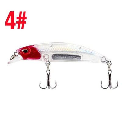 Minnow Fishing Lure Laser Hard Artificial Bait 3D Eyes 6,7cm 6,3g Voblerid karpkala kalastustarbed Slow Uping Jerkbait
