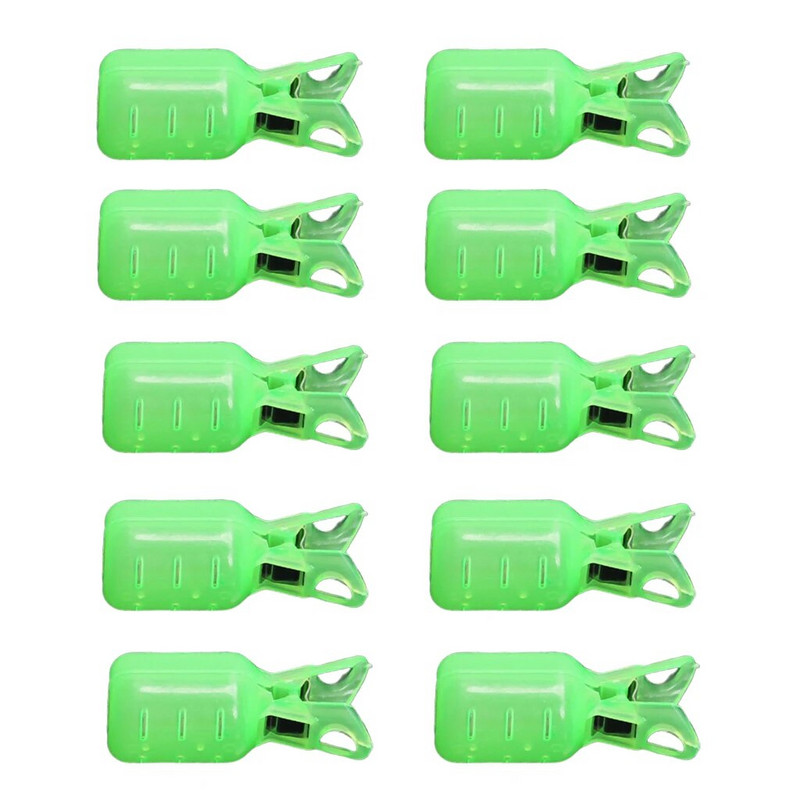 10 gab./partija Garneļu lietussargu āķi Aizsargmaciņa Uzglabāšanas pārsegs Makšķerēšanas piederumi Kalmāru džiga pārsegs