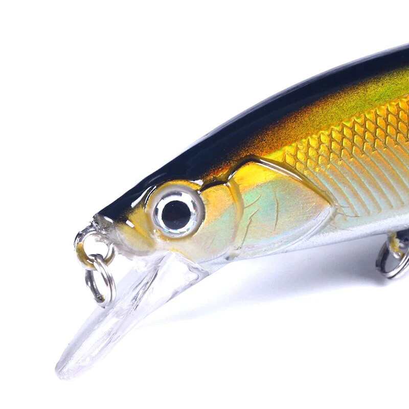 Makšķerēšanas mānekļi Makšķerēšanai cietā ēsma Crankbaits Isca mākslīgā Pesca jūras voblera peldēšanas ēsma Big Laser Minnow 14cm/18g