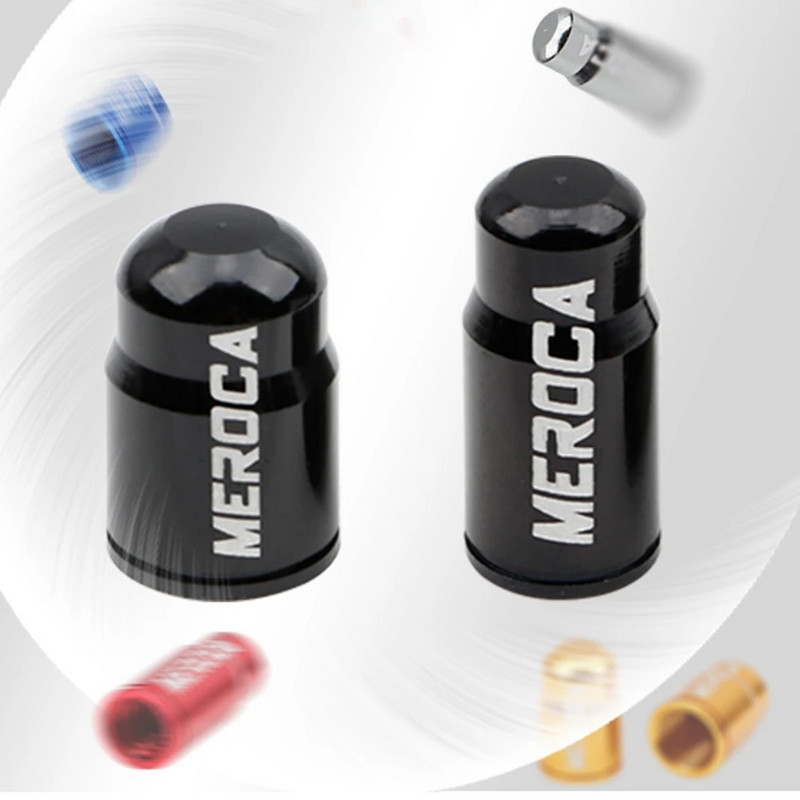 Αξεσουάρ βαλβίδας βαλβίδας ποδηλάτου 1 ζεύγους από κράμα αλουμινίου Schrader/Presta κάλυμμα σκόνης βαλβίδας MTB Mountain Bike Road Protector