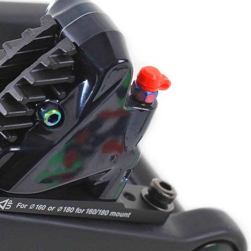 Stabdžių apkabos oro išleidimo sraigtiniai guminiai dangteliai 10/20 vnt siurblio dulkių dangtelis Guminis dulkių dangtelis, atsparus dulkėms, skirtas motociklo automobilio stabdžių siurblio įrankiui