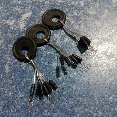 Set de 600 buc 100 de grupuri de fasole spațiale din cauciuc dop oval pentru pescuit Bobber pentru accesorii de pescuit cu muscă Spinner momeală instrument pentru pește