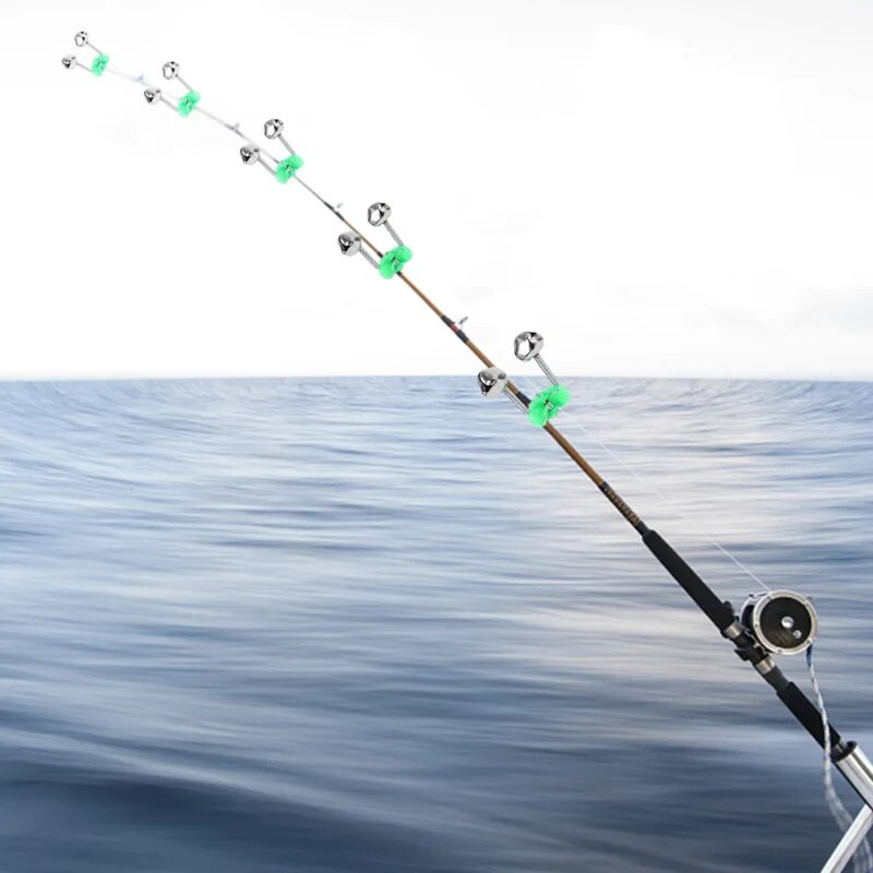 5/10/20 τεμ. Συναγερμοί για δάγκωμα ψαρέματος Καλάμι ψαρέματος Σφιγκτήρας για καλάμι ψαρέματος Κλιπ κουδουνάκια Αξεσουάρ ψαρέματος κουδουνάκια εξωτερικού χώρου Κλιπ ψαρέματος