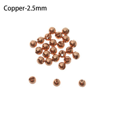 25gab./partija 2.5mm/3.0mm/3.5mm Volframa sakausējuma rievotas volframa krelles Jauki izstrādātas izturīgas mušu sasienamās krelles Jaunas augstas kvalitātes