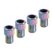 4 τμχ Προσαρμογέας βαλβίδας ποδηλάτου Presta σε τροχούς Schrader Μετατροπέας σωλήνα αερίου σωλήνων ποδηλάτου ποδηλάτου Εργαλεία αεροσυμπιεστή