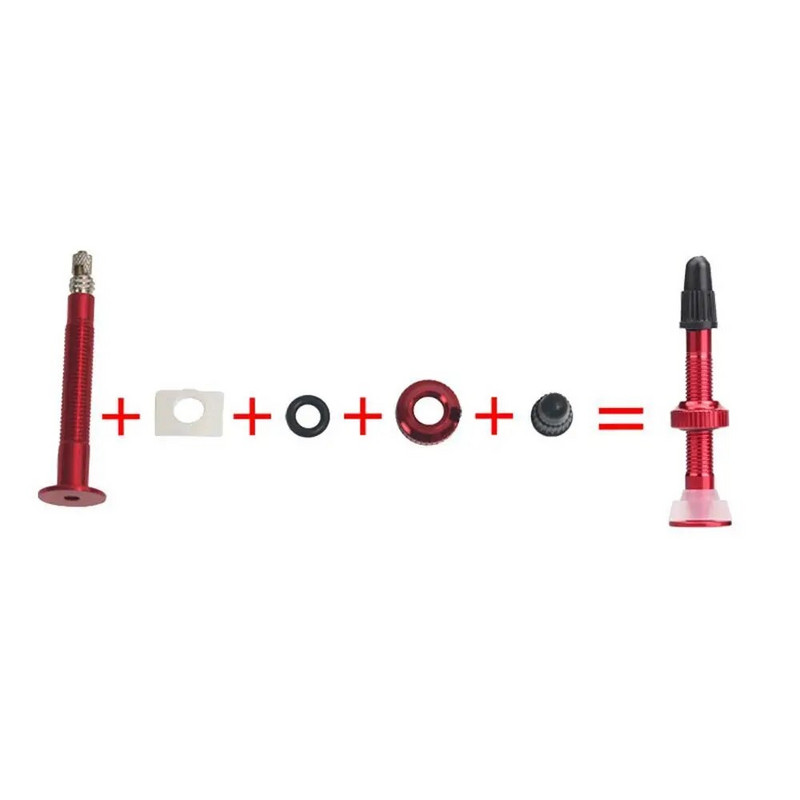 Kalnu velosipēda Valvula bezcauruļu kāta Presta vārsts ceļa MTB velosipēdu alumīnija sakausējuma remonta elementiem