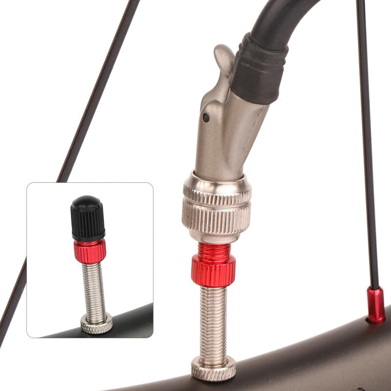 4/10 TK F/VD/V to A/V klapiadapter alumiiniumsulamist Presta otsiku muundur Jalgratta Schraderi peapumba tarvikud