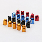 Καπάκια βαλβίδας βαλβίδας Schrader GUB 2 ΤΕΜ. Καπάκι βαλβίδας ελαστικού ποδηλάτου από κράμα αλουμινίου 4 χρώματα American Tire Dustproof Καπάκια βαλβίδας ποδηλάτου Καλυμμένο ελαστικό