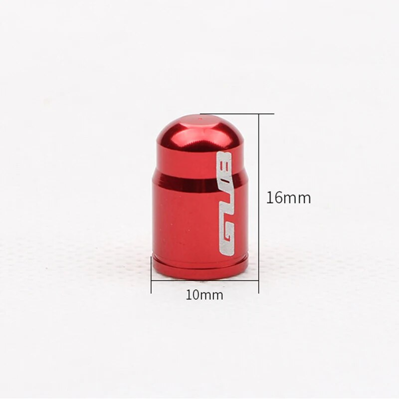 Καπάκια βαλβίδας βαλβίδας Schrader GUB 2 ΤΕΜ. Καπάκι βαλβίδας ελαστικού ποδηλάτου από κράμα αλουμινίου 4 χρώματα American Tire Dustproof Καπάκια βαλβίδας ποδηλάτου Καλυμμένο ελαστικό