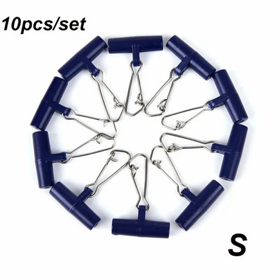 10gab Karpu makšķerēšanas piederumi Ritošie grozāmie makšķerēšanas piederumi, sānu līkumi, slīdošā lodīte karpu platformai Hooklink Zip Slider zivju piederumi