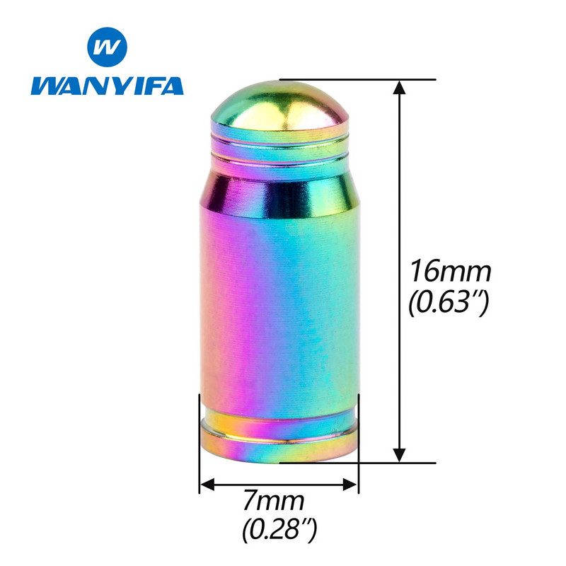 Wanyifa titaanisulamist Presta prantsuse klapivarre kork maantee mägijalgratta rehvidele tolmukindel