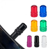 1 τμχ Καπάκι βαλβίδας ελαστικού ποδηλάτου από αλουμίνιο Schrader/Προστάσιο καπάκι βαλβίδας ποδηλάτου καπάκια ελαστικών ποδηλάτου με παξιμάδι ελαστικού κενού στομίου CyclingAccessories