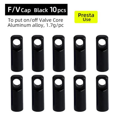 Deemount 10/4/2PCS vārstu vāciņi velosipēda Presta vāka F/V serdeņa kapitālais remonts uzstādīšanas rīka ar CNC apstrādāti anodēti sakausējuma riteņu nipeļu vāki