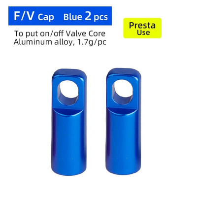 Deemount 10/4/2PCS vārstu vāciņi velosipēda Presta vāka F/V serdeņa kapitālais remonts uzstādīšanas rīka ar CNC apstrādāti anodēti sakausējuma riteņu nipeļu vāki