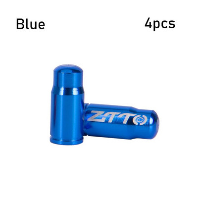 4 τεμ. Πολύχρωμο ελαστικό από κράμα αλουμινίου με κάλυμμα τροχού γαλλικού ελαστικού, βαλβίδες προστασίας από τη σκόνη Προστατευτικό κάλυμμα σκόνης κάλυμμα βαλβίδας βαλβίδας Εργαλεία ποδηλάτου