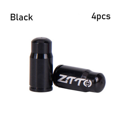 4 τεμ. Πολύχρωμο ελαστικό από κράμα αλουμινίου με κάλυμμα τροχού γαλλικού ελαστικού, βαλβίδες προστασίας από τη σκόνη Προστατευτικό κάλυμμα σκόνης κάλυμμα βαλβίδας βαλβίδας Εργαλεία ποδηλάτου