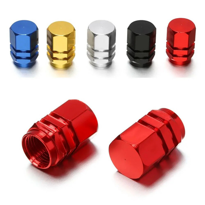 Padangų vožtuvų dangteliai Padangos dangtelio ratlankio koto dangteliai Automobilių ratų priedai Airdust aliuminio lydinio vandeniui atsparūs automobiliai Motociklai