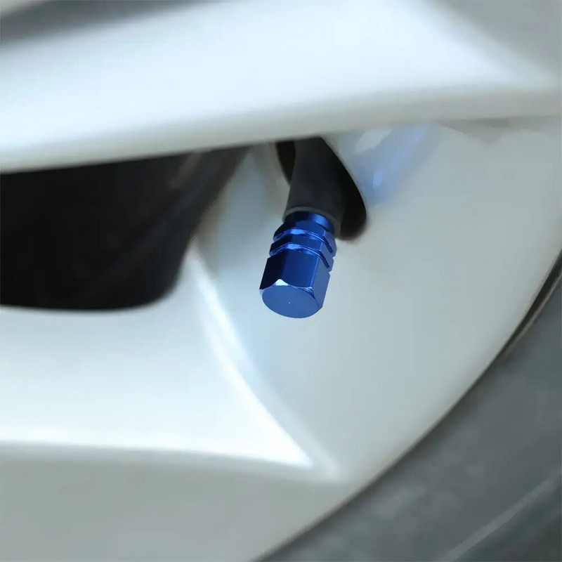 Padangų vožtuvų dangteliai Padangos dangtelio ratlankio koto dangteliai Automobilių ratų priedai Airdust aliuminio lydinio vandeniui atsparūs automobiliai Motociklai