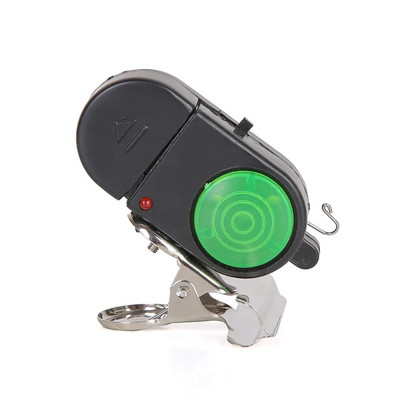 1 tk kalahammustuse häire Väga tundlik kalapüügihäire helikella LED valgusindikaator, klambriga õngekangi sumisti kalapüügi tarvikud