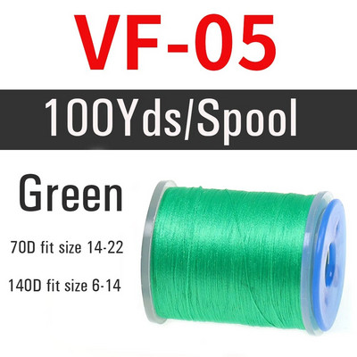 Vwtins1PCS 70D/140D Mušu siešanas vītne Standarta spole Makšķerēšanas Mušu Siešanas Materiāls