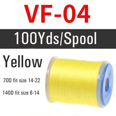 Vwtins1PCS 70D/140D Mušu siešanas vītne Standarta spole Makšķerēšanas Mušu Siešanas Materiāls