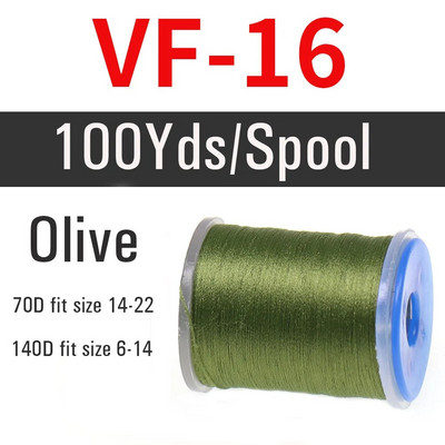 Vwtins1PCS 70D/140D Mušu siešanas vītne Standarta spole Makšķerēšanas Mušu Siešanas Materiāls