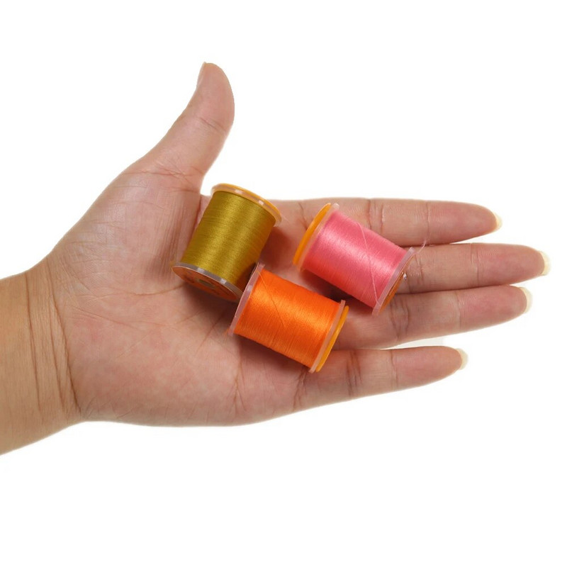 Vwtins1PCS 70D/140D Mušu siešanas vītne Standarta spole Makšķerēšanas Mušu Siešanas Materiāls