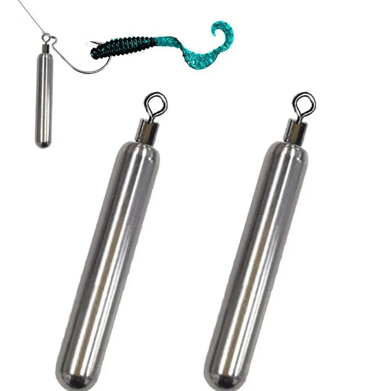 1 tk 0,45 g-14 g Volframnöörid Kalastusraskused Bassi jaoks kiirkinnitusega nöörid Kalastustarvikud