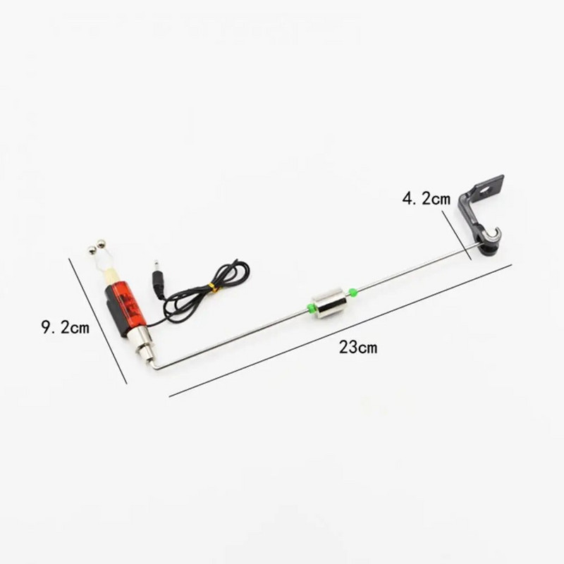 1Gb Viegls Zvejas Signalizācija Spilgtas Krāsas Metāla Karpu Swinger Ūdensizturīgs Makšķerēšanas Vobleris Signalizācija Voblera Makšķerēšanas piederumi