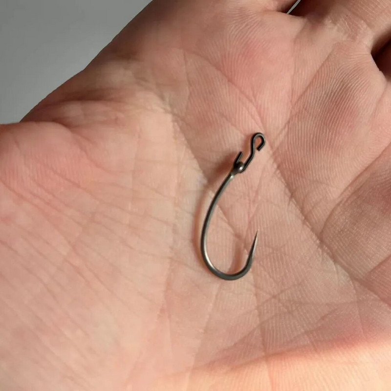 20 ΤΕΜ Αξεσουάρ για ψάρεμα κυπρίνου Γάντζος Κλιπ μεσαίου μεγέθους Ronnie για γάντζους Δακτύλιοι τρίχας Περιστρεφόμενος ολοκαίνουργιο αντικείμενο