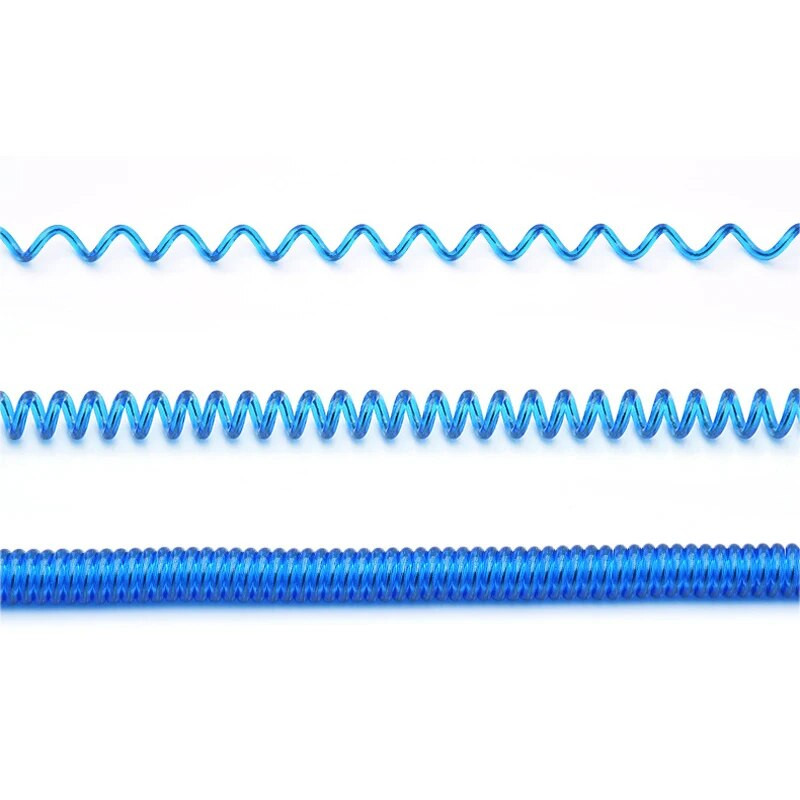 1/2 gab. 5M iekšējā tērauda stieples aiztures virve ievelkama makšķerēšanas drošības aukla nejauši virves makšķerēšanas piederumu rīku piederumi